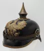 Prussian Landwehr Infantry Enlisted Pickelhaube with Field Cover Visuel 5
